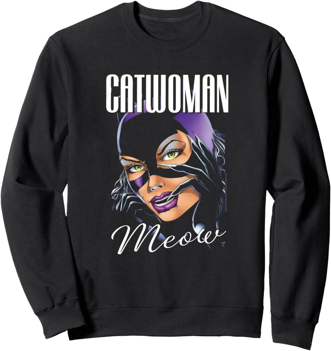Batman Catwoman Feline Fatale Sweatshirt