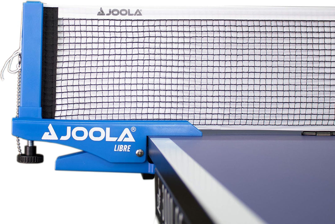 JOOLA Tischtennisnetz LIBRE- OUTDOOR Tischtennisnetz-Garnitur für Freizeitsport - Klemmtechnik - Höh