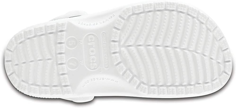 Crocs Unisex Classic Clogs 38/39 EU Weiss, 38/39 EU Weiss
