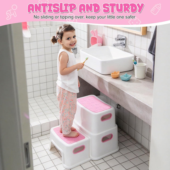 Tritthocker Kinder 2 Stufen, Tritthocker für Kinder 2 Stufen, Trittschemel