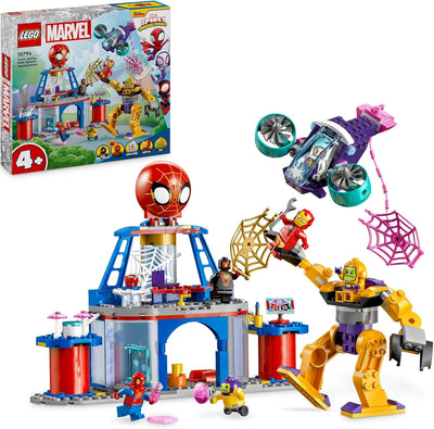 LEGO Marvel Spidey und Seine Super-Freunde Das Hauptquartier von Spideys Team & Marvel Spider-Mans A
