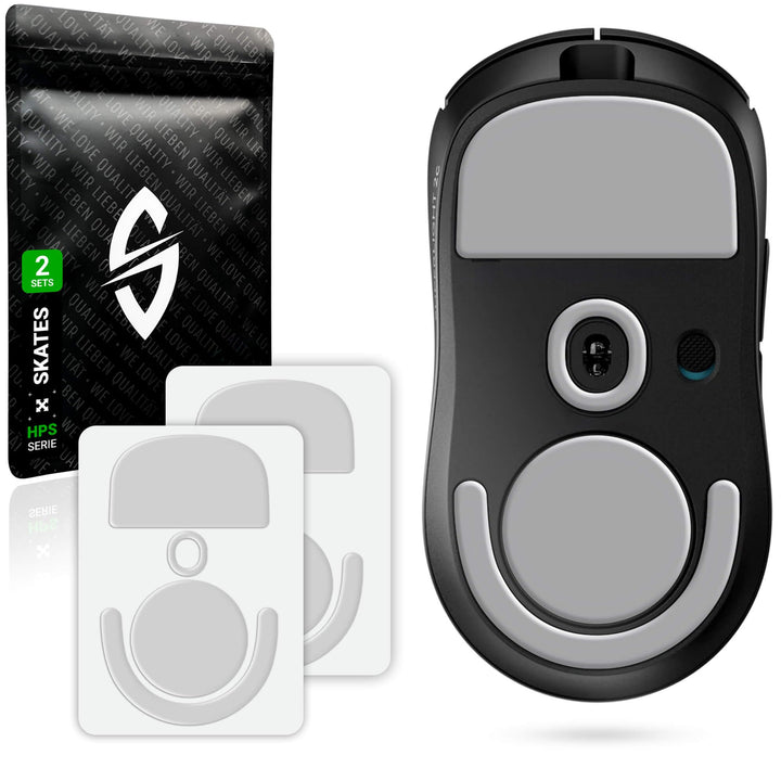 SensoryBoost HPS Glides (2er Set) kompatibel mit Logitech G PRO X Superlight 2c - Balance aus Speed