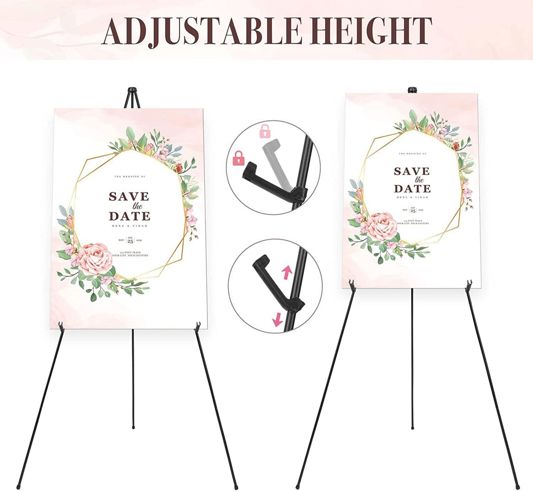 Staffelei Ständer für Hochzeitsschild &amp; Poster 63&