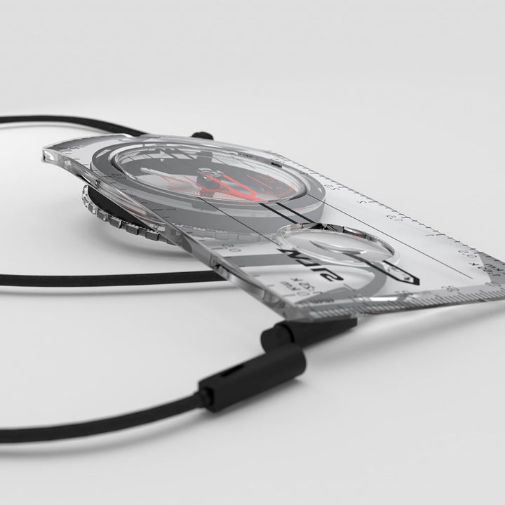 Silva Kompass Outdoor - Ranger No. 3 Wanderkompass - Kartenmassstäbe 1:25k & 1:50k - Marschkompass G