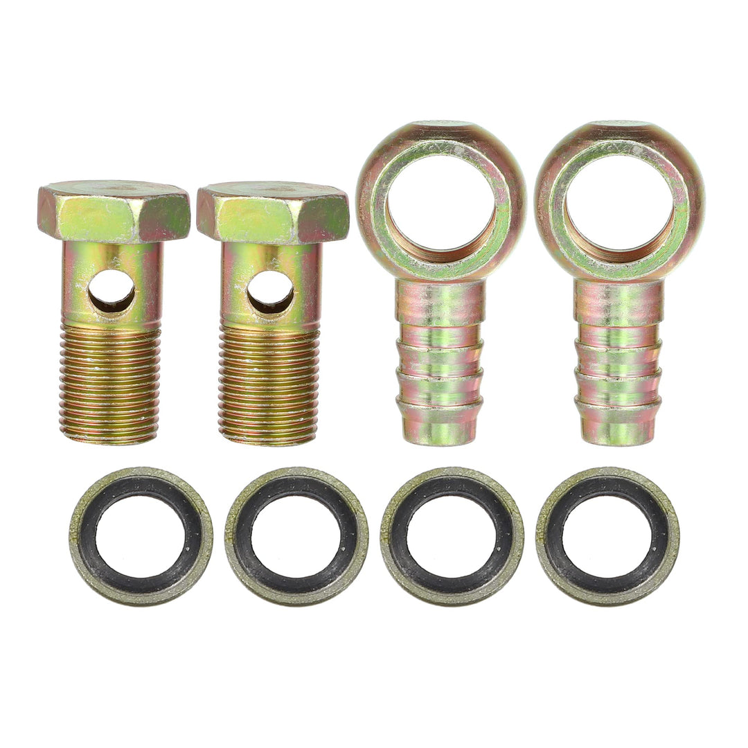 QUARKZMAN 2 Stück Auto Banjo Schlauch Bolzen Fittings Adapter M18x1.5 16mm