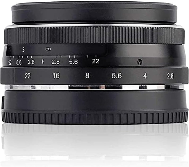 Meike Optics 19610003 Objektiv 28mm f2.8 Fuji Schwarz, Fuji
