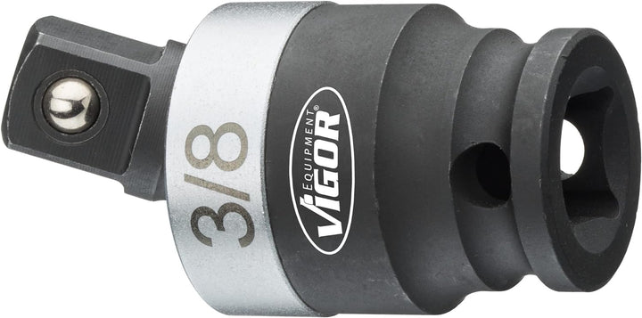 Vigor Kraft-Gelenk Satz (Vierkant 6,3 mm (1/4 Zoll), 10 mm (3/8 Zoll), 12,5 mm (1/2 Zoll), 25° Schwe