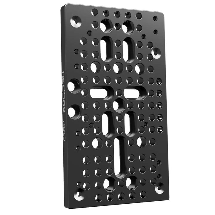 HEDBOX HOLD II - Universelle Montageplatte aus Aluminium (Cheese Plate) 120 Verschiedene Gewinde 3/8