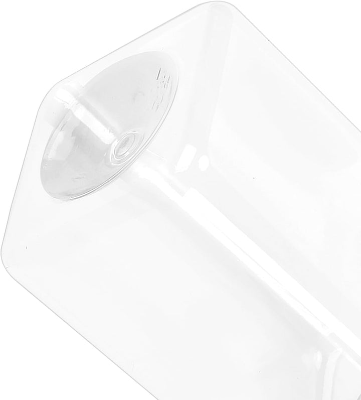 Gewürzstreuer aus Kunststoff, transparent, leer, mit Deckel, für Zucker, Salz, Kräuter, 500 ml, 8 St