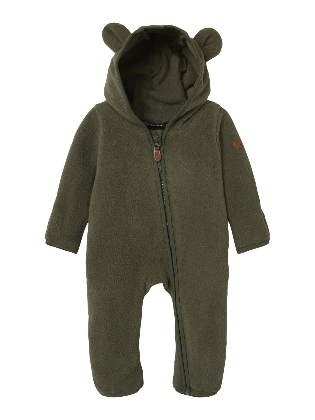 NAME IT Unisex Nbnmuni Fleece Suit Regenanzug 50-56 Beetle, 50-56 Beetle