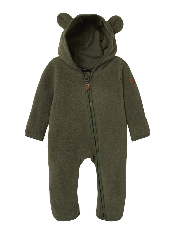 NAME IT Unisex Nbnmuni Fleece Suit Regenanzug 50-56 Beetle, 50-56 Beetle