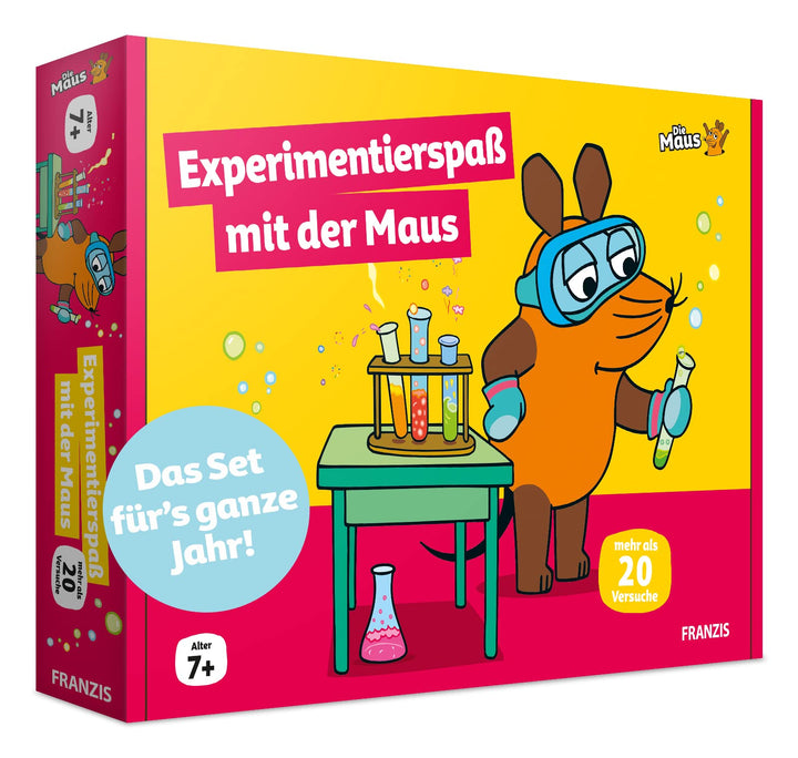 FRANZIS 67199 - Experimentierspass mit der Maus - Experimentierkasten mit 23 spannenden wissenschaft