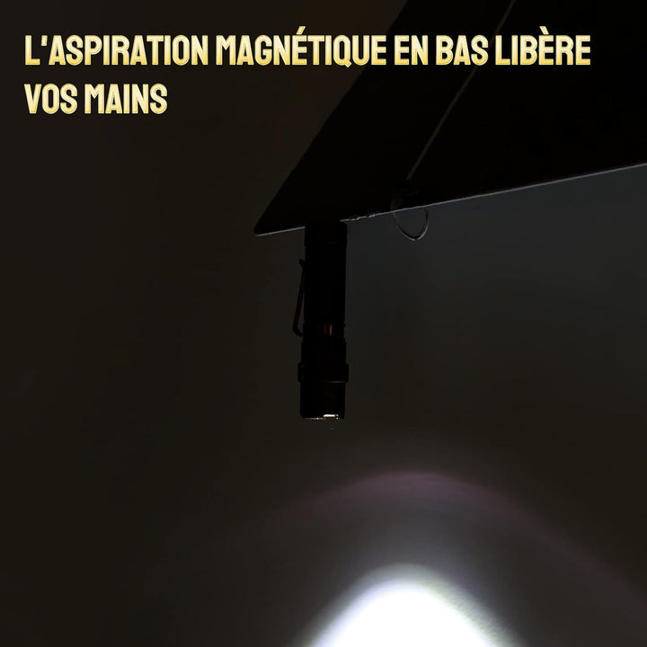 TrustFire Magnetische Taschenlampe MC5 EDC Taschenlampe 3300 Lumen LED wiederaufladbar Taschenlampe