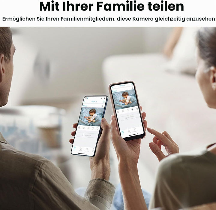 javiscam Mini Kamera,Kamera Überwachung aussen,4G Überwachungskamera, 2K Akku Überwachung Innen,Live