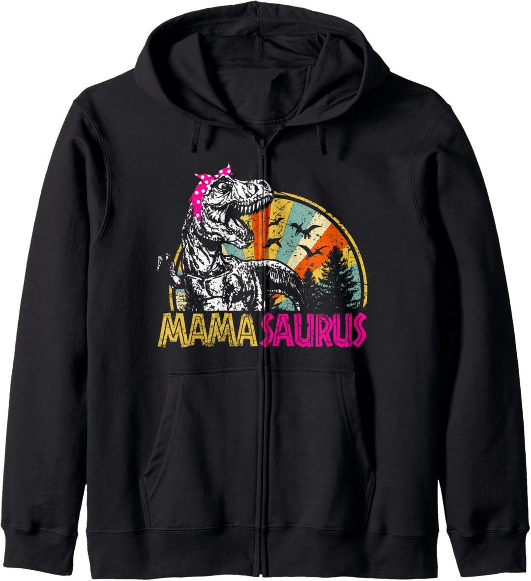 Mamasaurus t Rex Dinosaurier lustige Mama Saurus Kapuzenjacke