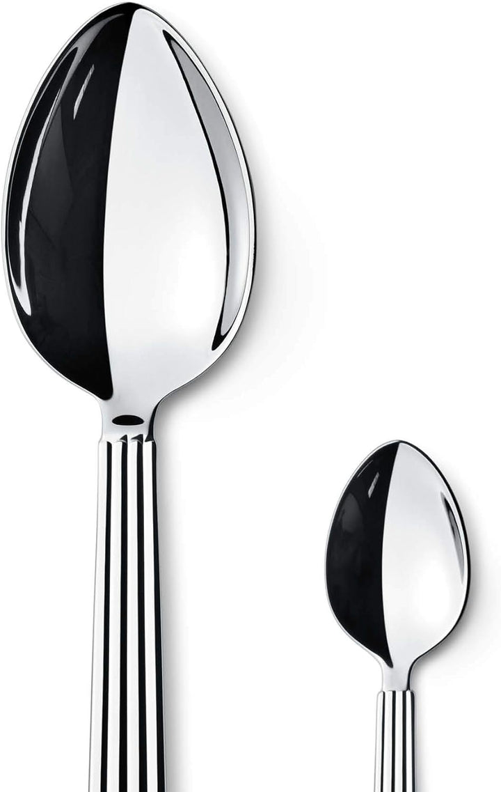 Georg Jensen GJ 108295 Besteck Set Spiegel, 16 Stück, Edelstahl, stainless steel, 8,19 x 19 x 26,2 c
