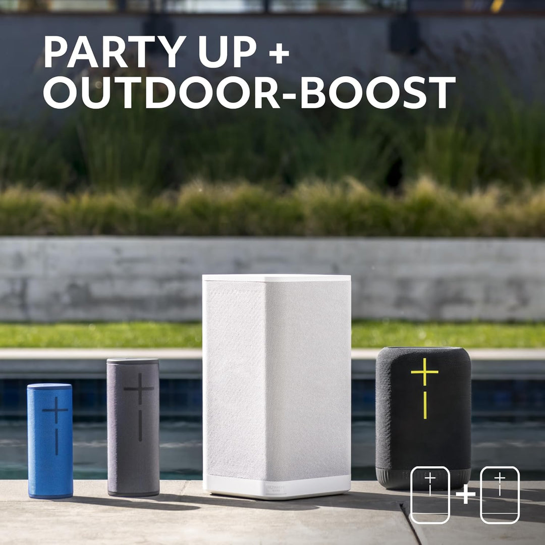 Ultimate Ears EPICBOOM, mobiler kabelloser Bluetooth-Lautsprecher, satte Bässe, immersiver 360-Grad-