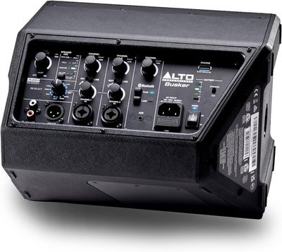 Alto Professional Busker 200W tragbares PA Lautsprechersystem mit Akku, Bluetooth, 3-Kanal Mixer, Al