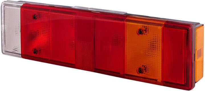 HELLA - Heckleuchte - Glühlampe - 24/12V - Anbau/geschraubt - Lichtscheibenfarbe: mehrfarbig - Steck