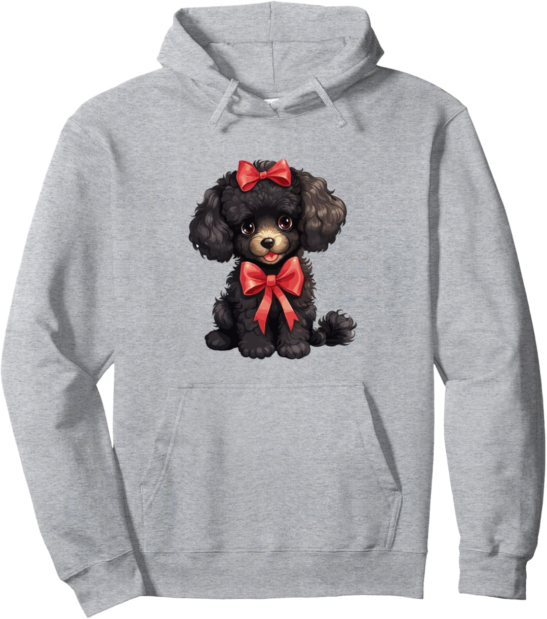 Nur mein Pudel schwarz Pullover Hoodie