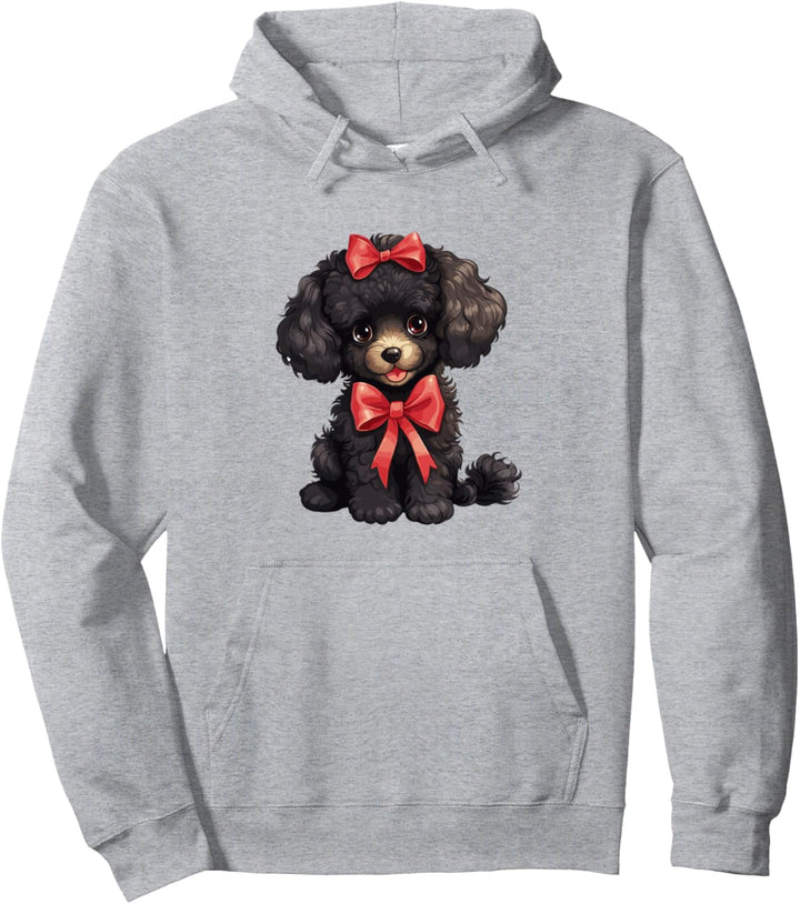 Nur mein Pudel schwarz Pullover Hoodie