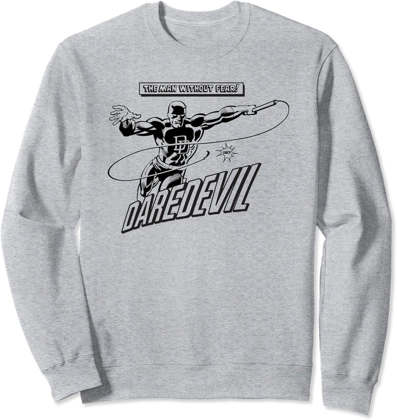 Marvel Daredevil The Man Without Fear Retro Sweatshirt