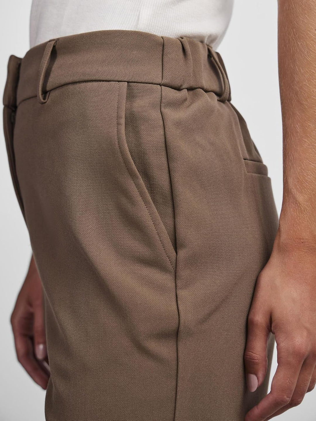 YAS Damen Yaslikka Hw Pants S. Noos Anzughose XS Cub, XS Cub