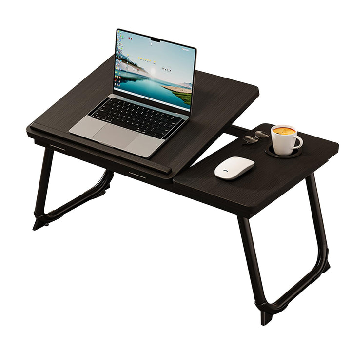 Generisch Faltbare Laptoptisch Notebooktisch Betttisch Betttablett Notebook Laptoptisch mit Getränke