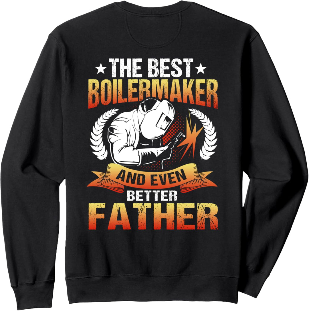 Boilermaker Dad Design auf der Rückseite der Kleidung Sweatshirt