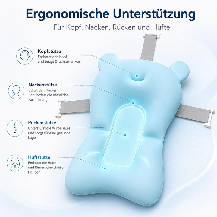 Babys Badekissen,Baby Badewannensitz,Einsatz Babywanne Badewanneneinsatz,Säuglings Neugeborene Badew