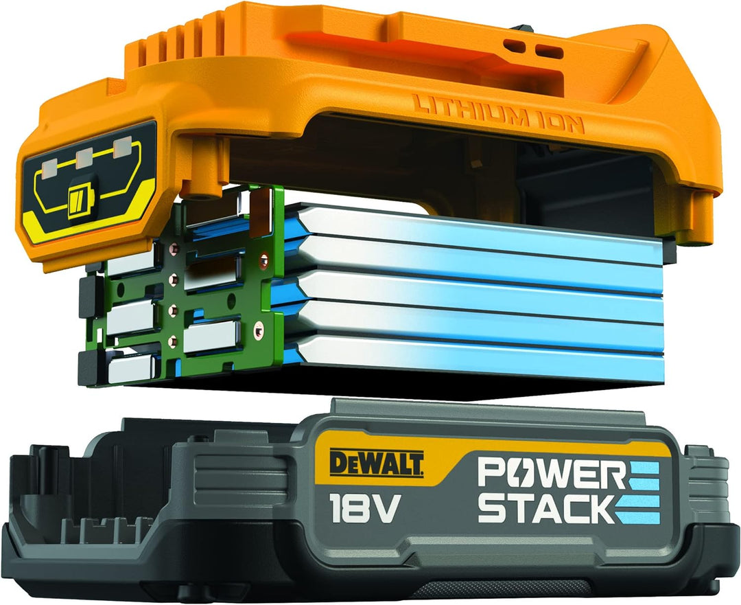 Dewalt 18 Volt Akku-Komobpack DCK2050E2T (mit 1x Schlagbohrschrauber DCD805, 1x ¼“ Schlagschrauber D