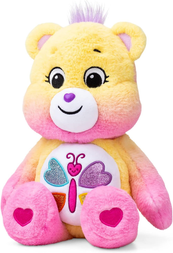 Care Bears | Beruhigender Herzbär (parfümiert) 35 cm mittelgrosser Plüsch | niedliches Spielzeug zum
