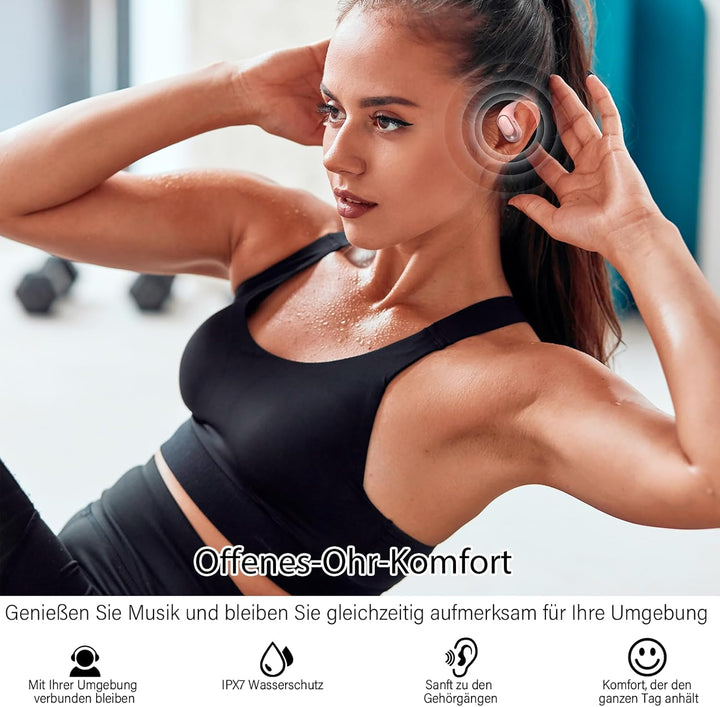 KI Übersetzer Kopfhörer 4-in-1, Echtzeit Sprachübersetzer kopfhörer, 164 Sprachen & 7 Modi, Übersetz