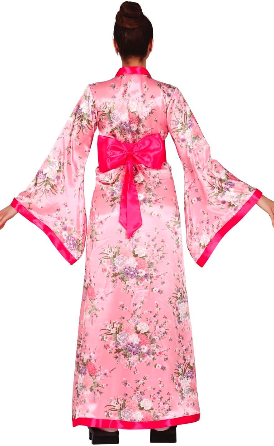 FIESTAS GUIRCA | Geisha Japanisches Kostüm - Kimono und Gürtel - Asiatische, Orientalische und Japan