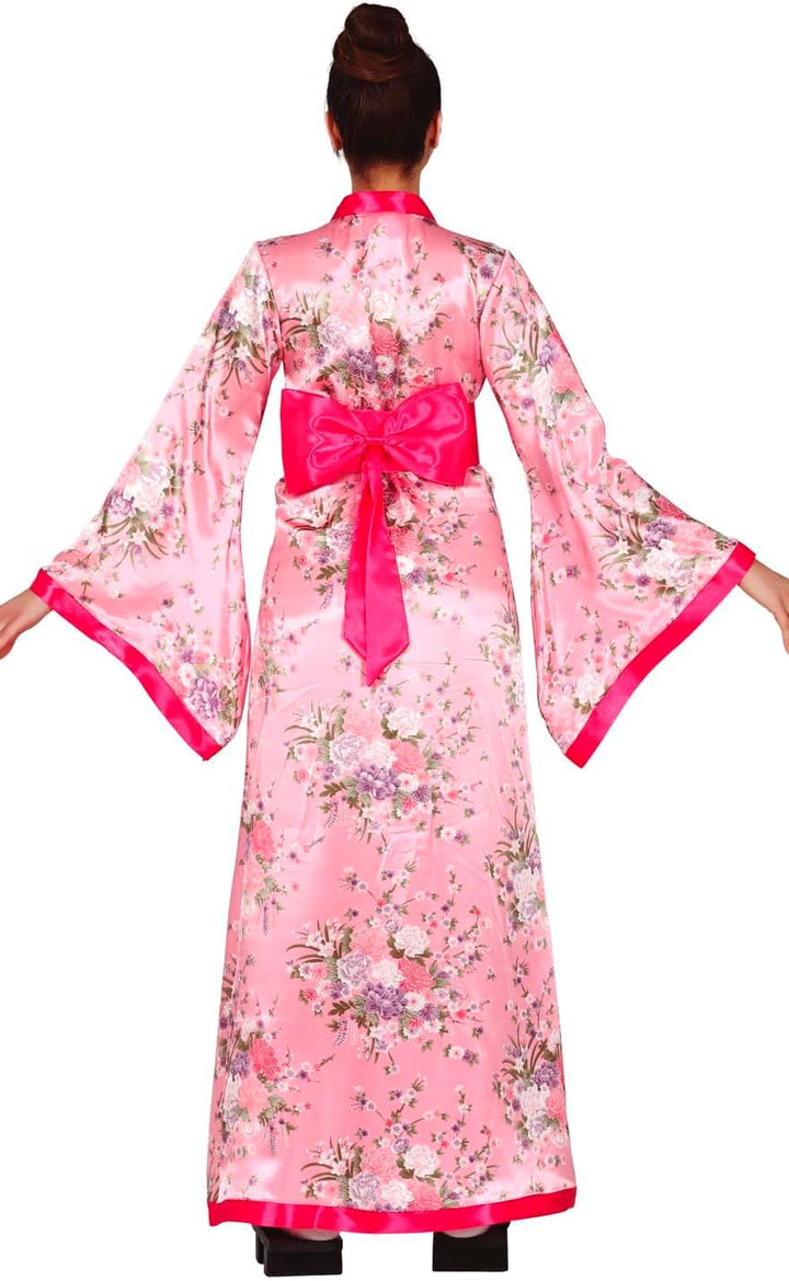 FIESTAS GUIRCA | Geisha Japanisches Kostüm - Kimono und Gürtel - Asiatische, Orientalische und Japan