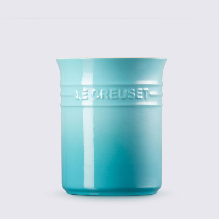 LE CREUSET Topf für Kochkellen aus Steinzeug, 1,1 Liter, Karibik, 71501111700001 Kirschrot, Kirschro