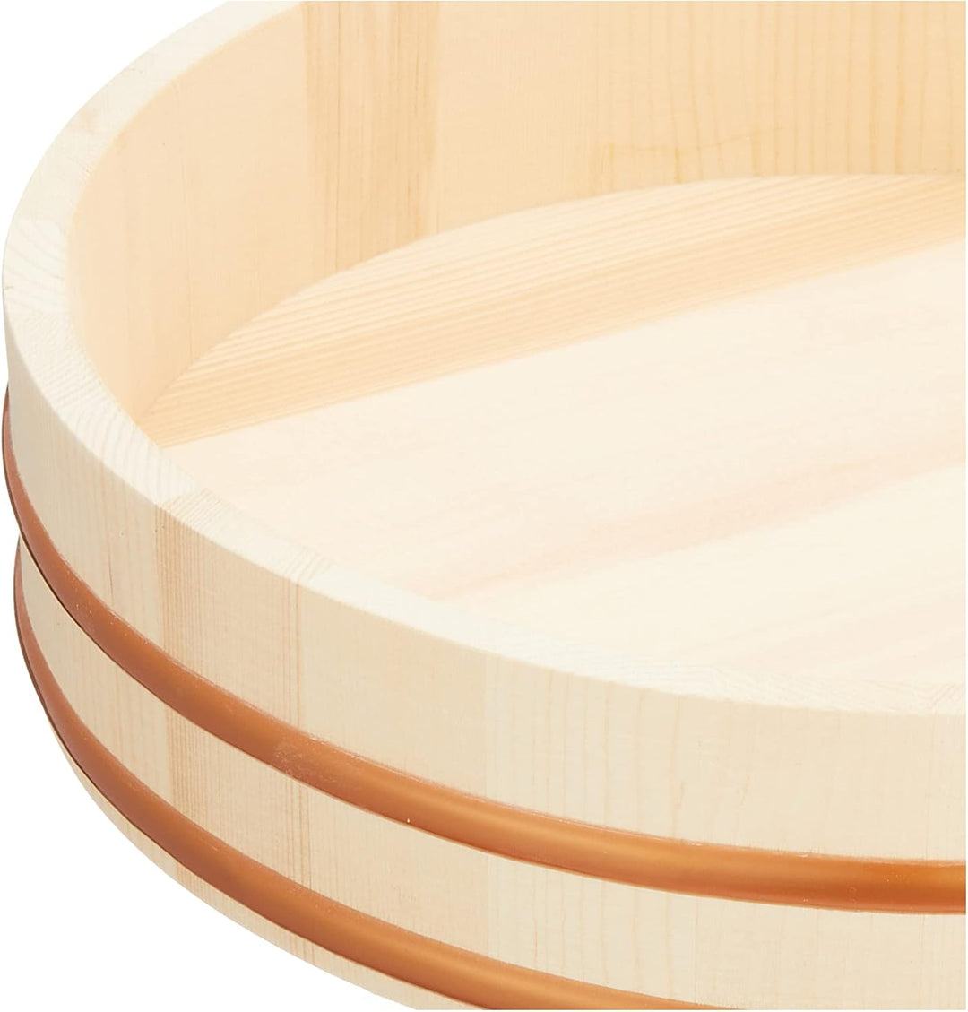 JapanBargain Wooden Sushi Oke Hangiri 33 cm #9623 13 inch