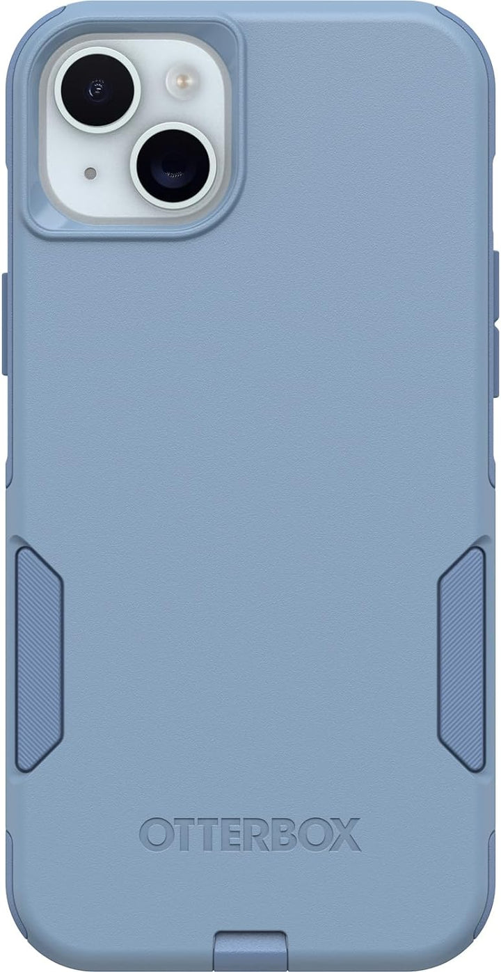 OtterBox iPhone 15 Plus und iPhone 14 Plus Commuter Series Hülle – Crisp Denim (Blau), schlank und r