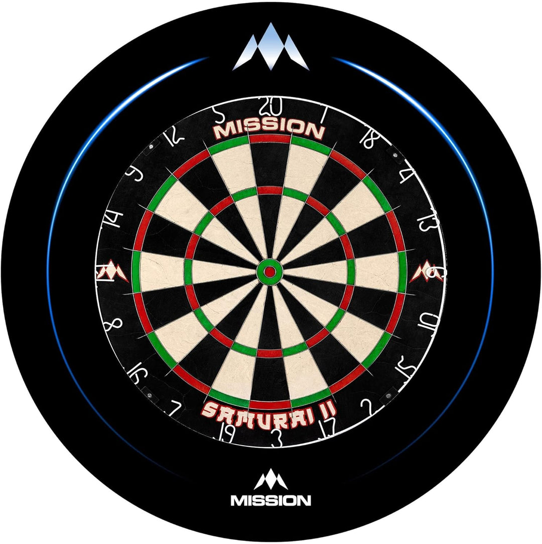 Mission Darts Pro Dartscheibe Surround | Uni Heavy Duty | 4 Farben und Designs Standard Mission Ligh