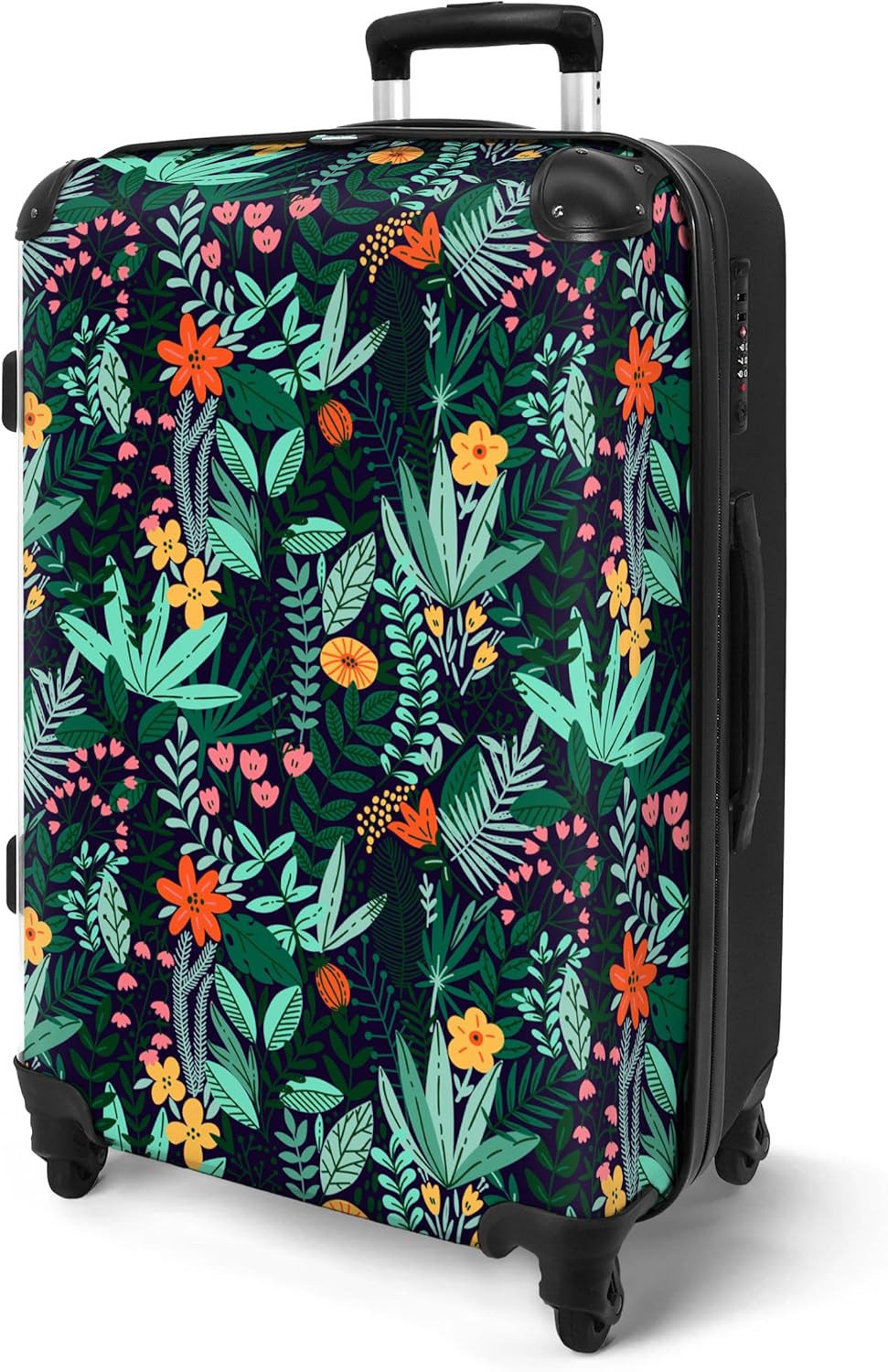 NoBoringSuitcases.com® Handgepäck, Hartschalenkoffer mit TSA Schloss, Trolley, Reisekoffer, Carry on