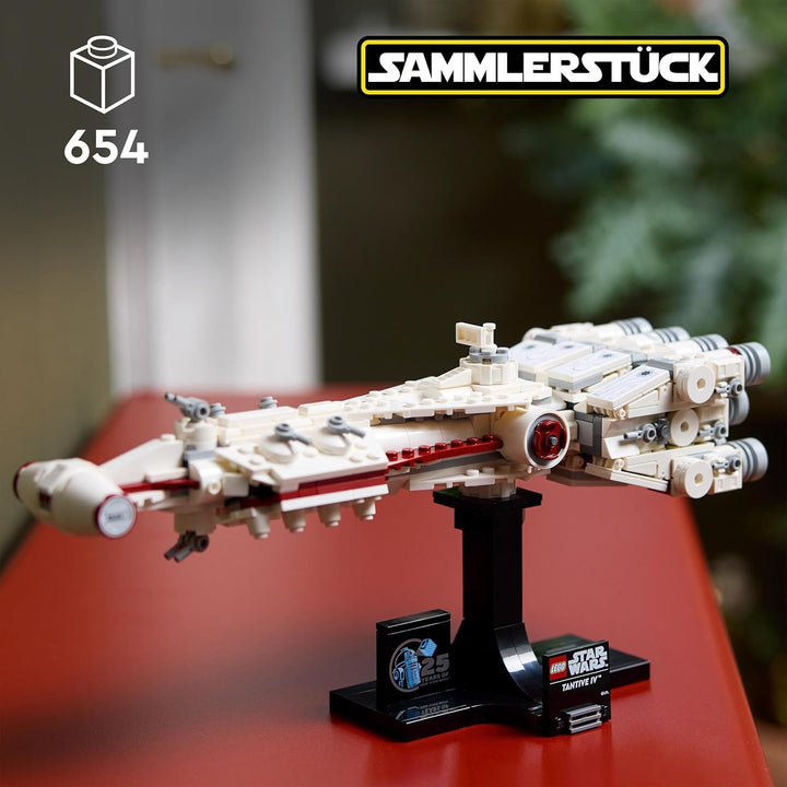 LEGO Star Wars: Tantive IV, Modell eines Sternenschiffs aus Star Wars: Eine Neue Hoffnung zum Bauen