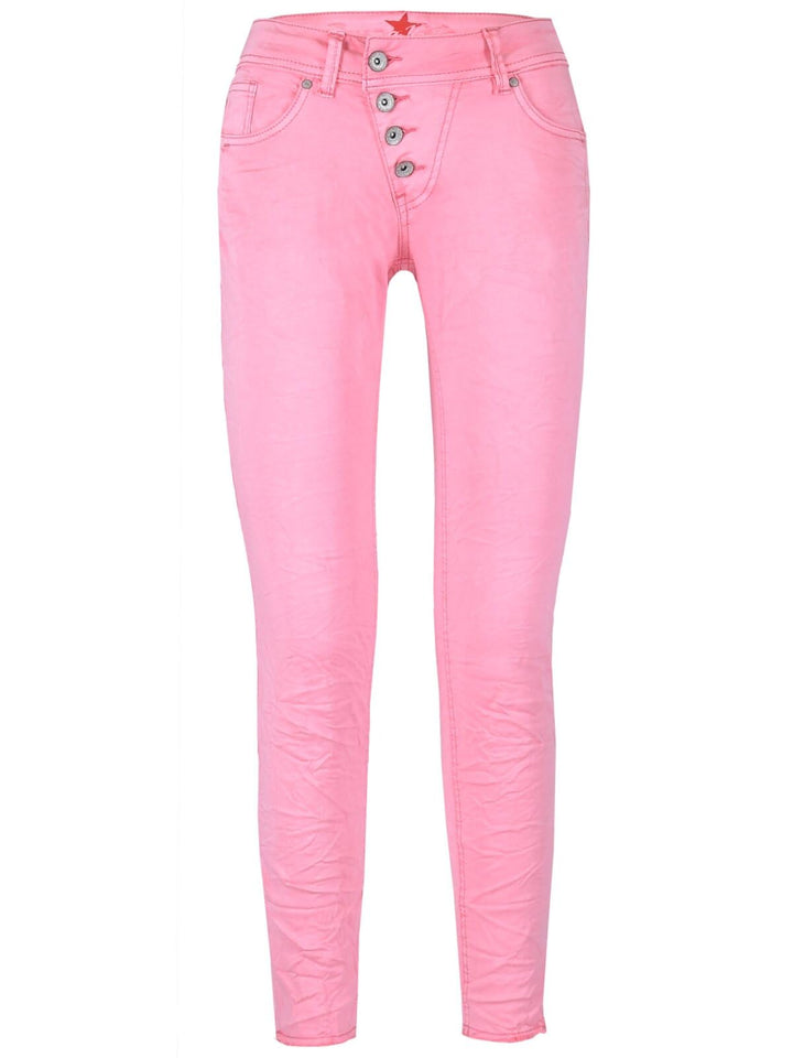 Buena Vista Malibu 7/8 Strawberry 2303 B5122 4003 HL.6086 - Stretch Twill XS Rosa, XS Rosa