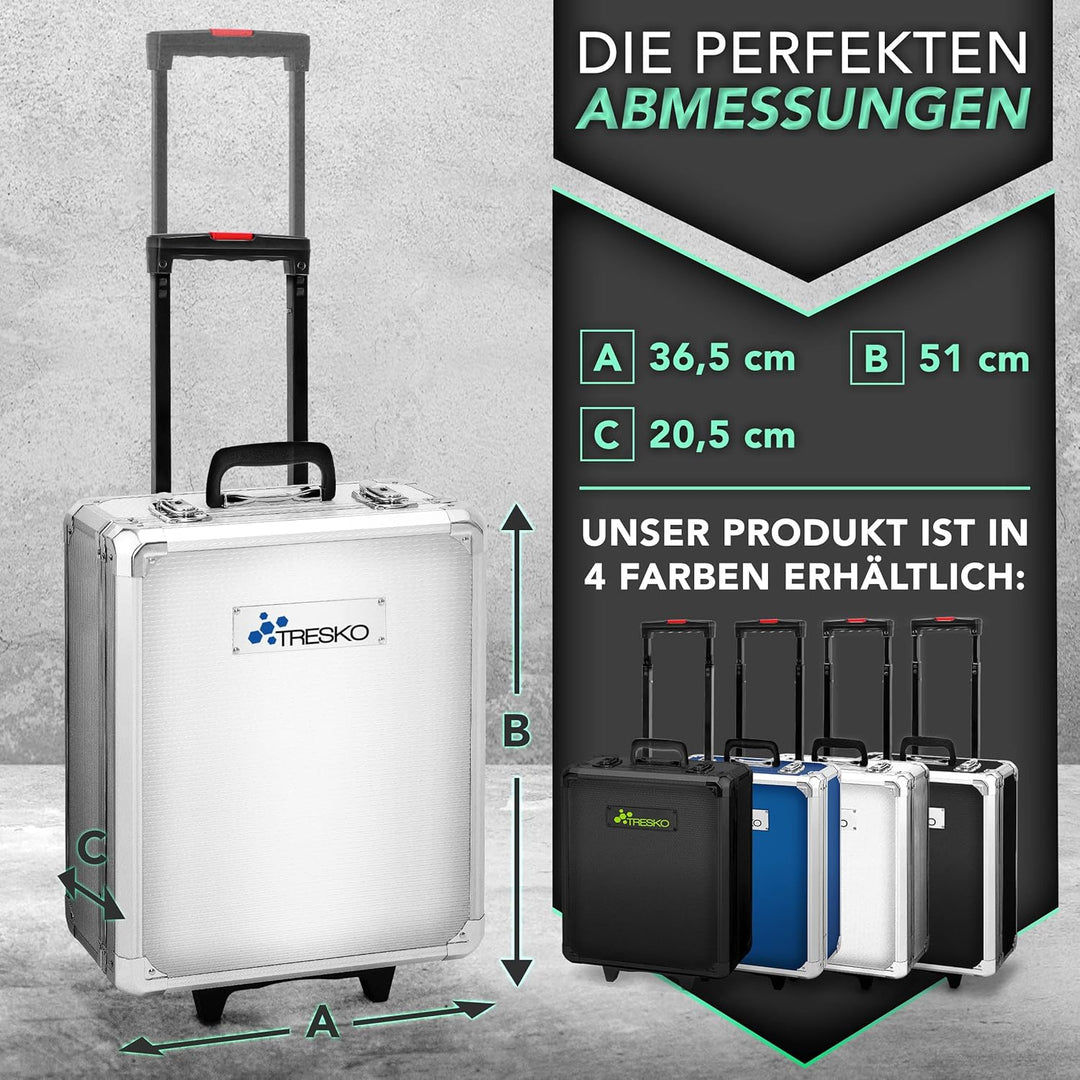 TRESKO® Werkzeugkoffer 949 teilig | Werkzeugkasten | Werkzeugkiste | Werkzeugtasche | Werkzeug Set |