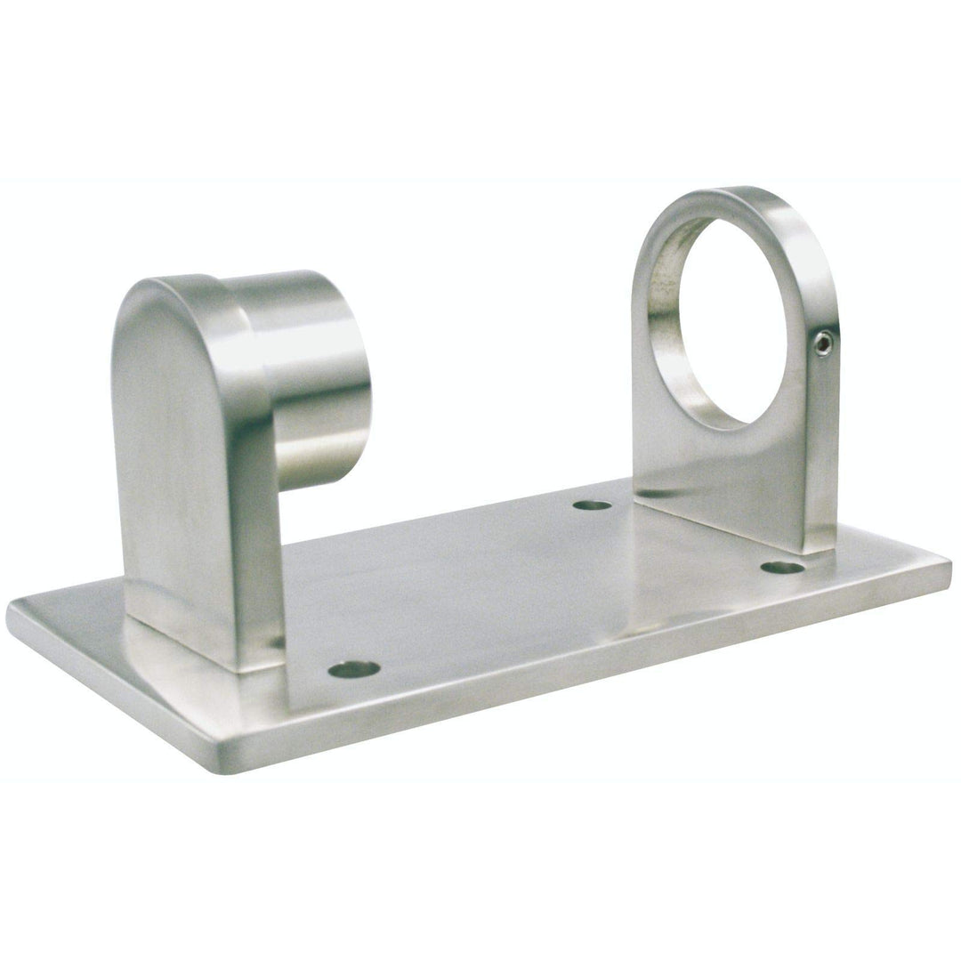 Edelstahl Wandanker Rohrhalter Wandhalter Pfostenhalter für Rohr Ø 42,4 mm