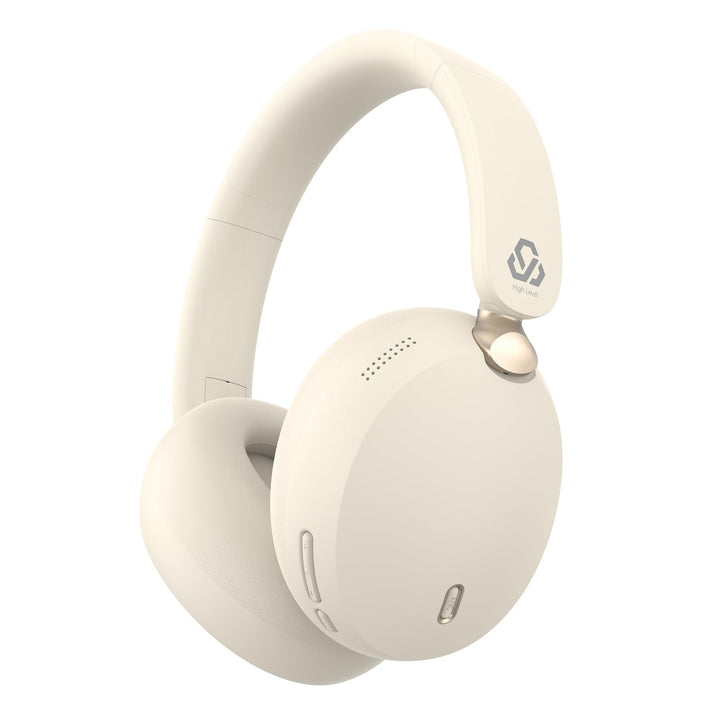 Bluetooth Kopfhörer Over Ear mit Hybrid Active Noise Cancelling, Mikrofon, Hi-Res Audio & Bässen, 65