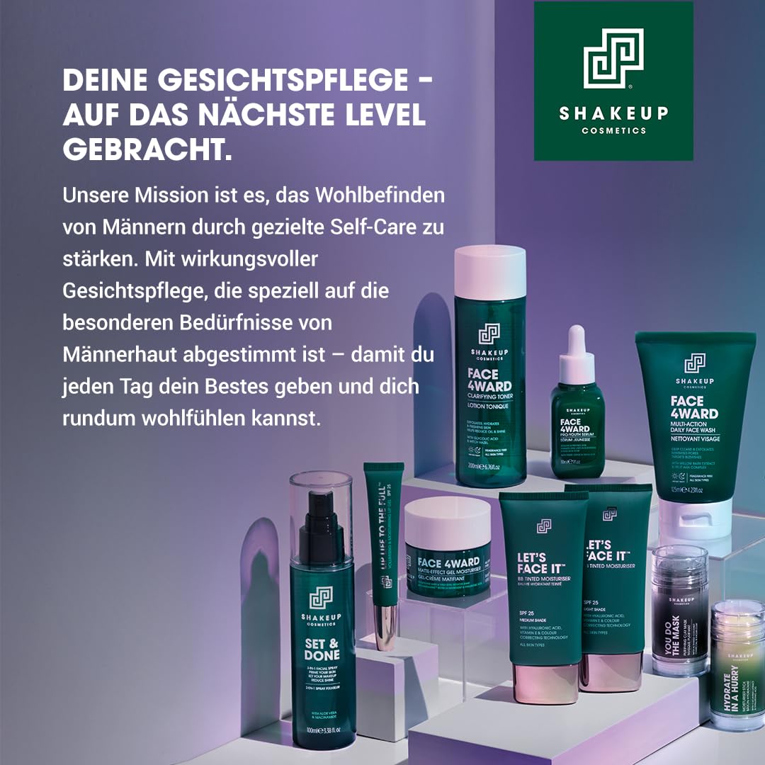 Shakeup – Bartserum, Bartöl, dickerer und vollerer Bart, bekämpft trockene Haut, gesundes Haarwachst
