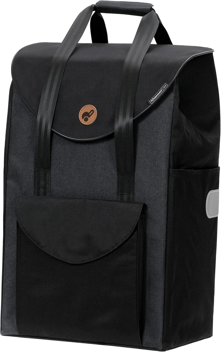 Andersen Shopper Quattro Stahl höhenverstellbar mit Rad Ø 15 und 20 cm und 49 Liter Tasche Senta sch