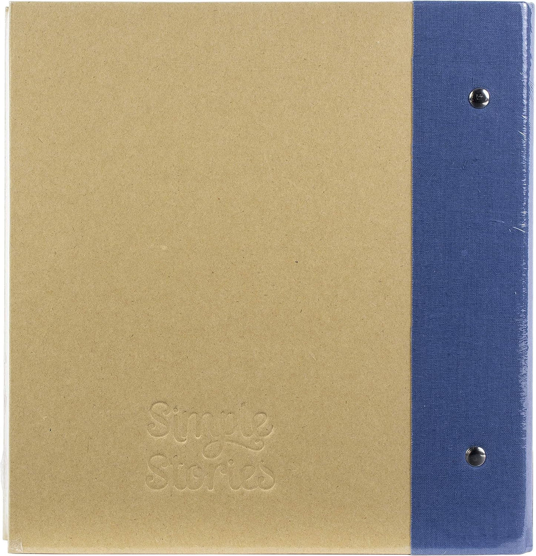 Simple Stories 10773 Schnellhefter 15,2 x 20,3 cm, Marineblau