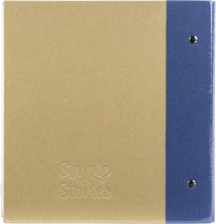 Simple Stories 10773 Schnellhefter 15,2 x 20,3 cm, Marineblau