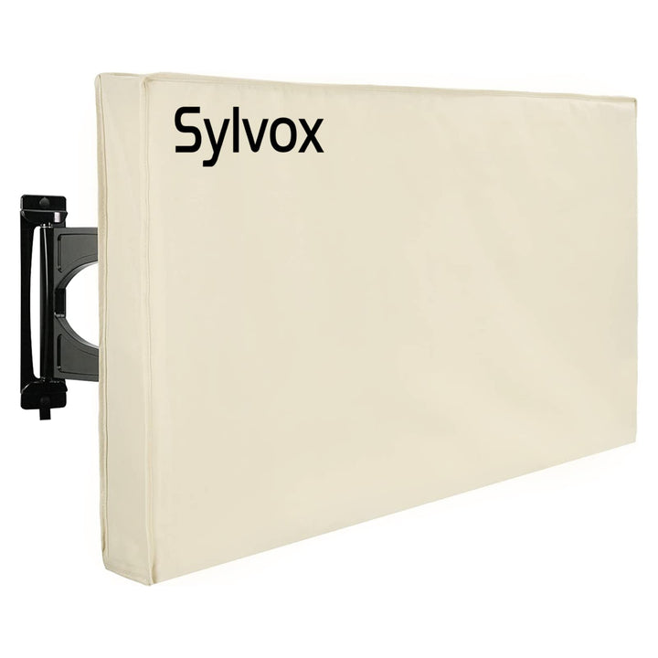 SYLVOX Outdoor wasserdichte Abdeckung für TV 75 zoll mit vollständig unterer Abdeckung, ausserhalb F
